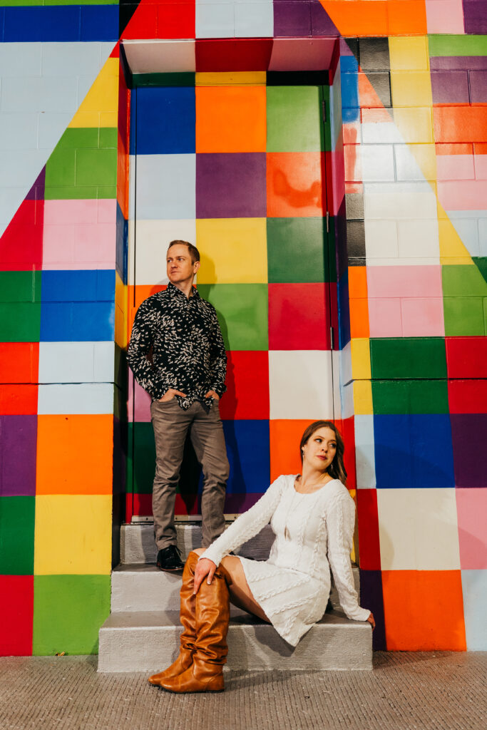 andy warhol engagement photos