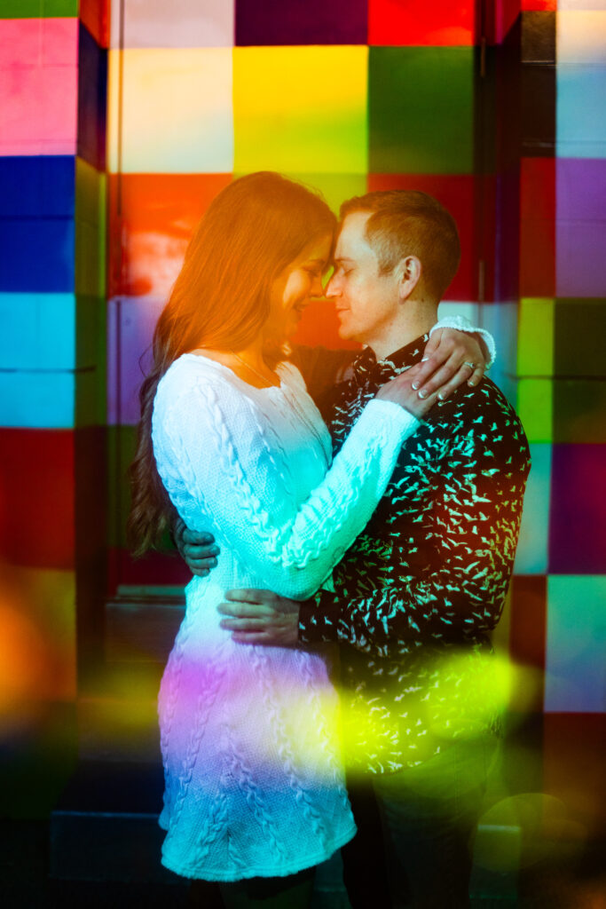 andy warhol engagement photos