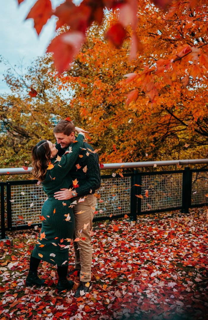 Hot metal bridge engagement photos25